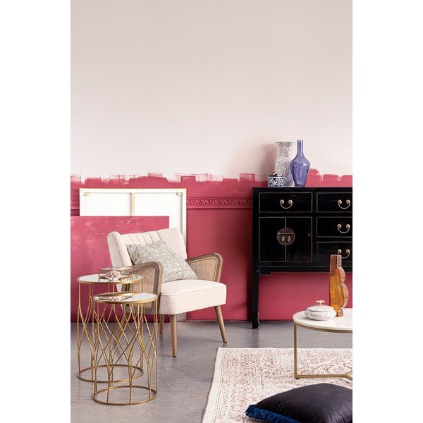 Bež baršunasti fotelja Virna – Bizzotto-image-1