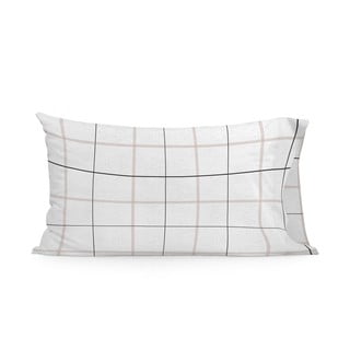 Set 2 pamučne jastučnice Blanc Tartan, 50 x 75 cm