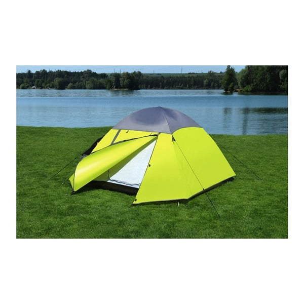 Žuti dvoslojni šator za 3 osobe Cattara Trent-image-3