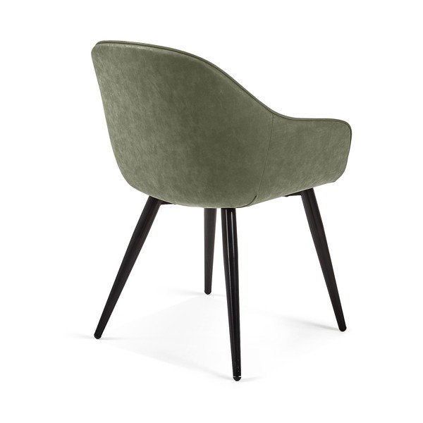 Zelena blagovaonska stolica Kave Home Herbert-image-3