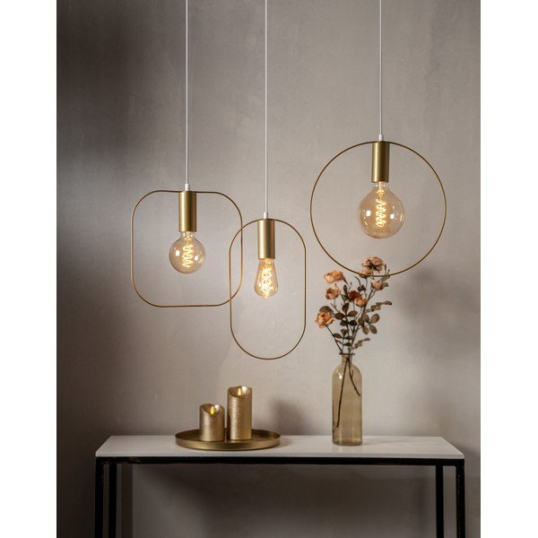 Viseća svjetiljka u zlatnoj boji Shape – Star Trading-image-4