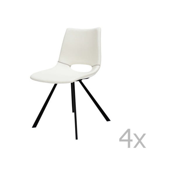 Set od 4 bijele Canett Coronas stolice