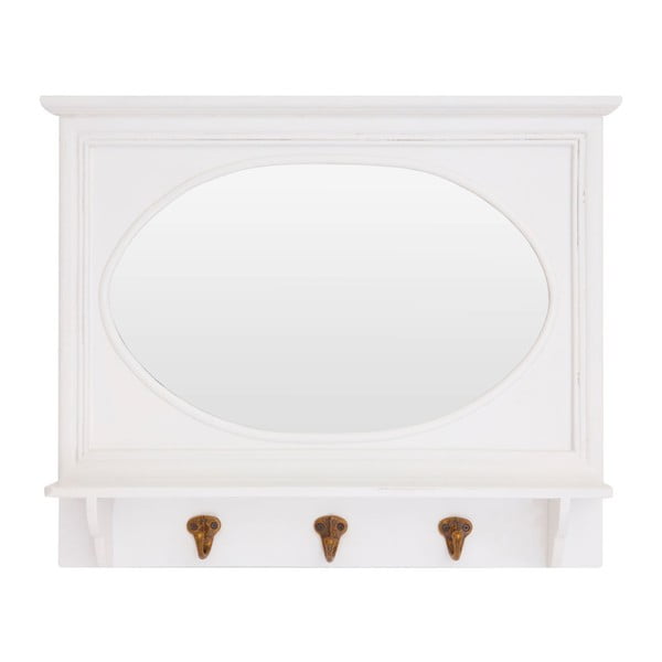 Zidno ogledalo s policom 53x43 cm Whitley – Premier Housewares