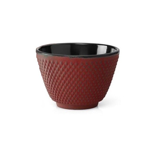 Set od 2 crvene šalice za čaj od lijevanog željeza Bredemeijer Xilin, ⌀ 7,8 cm-image-2