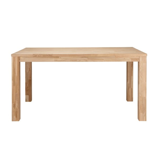 Drveni stol za blagovanje WOOOD Largo Untreated, 180x85 cm