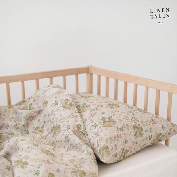 Lanena dječja posteljina za krevet 140x200 cm - Linen Tales-image-4