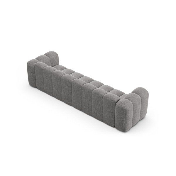 Siva sofa od šenila 290 cm Lupine – Micadoni -image-2