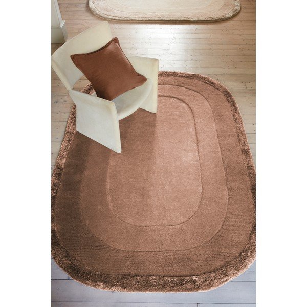 Ciglasti ručno rađen tepih od mješavine vune 160x230 cm Halo – Asiatic Carpets-image-2