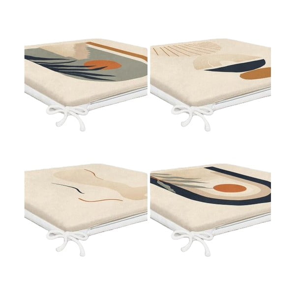 Jastuci za sjedenje u setu 4 kom 42x42 cm Illustrated Arch – Mila Home