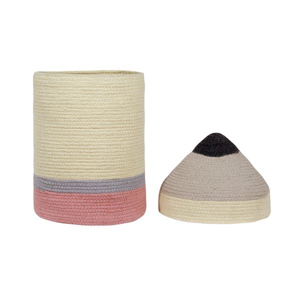 Tekstilna dječja kutija za pohranu ø 25x45 cm Pencil Large – Lorena Canals-image-2