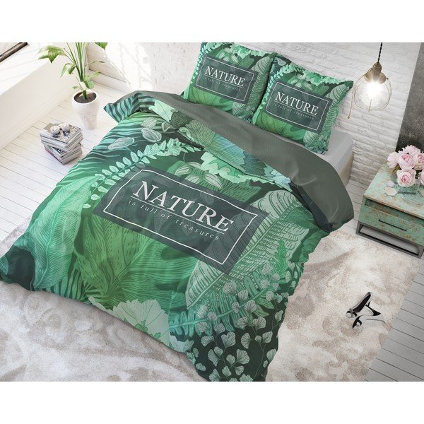 Pamučna posteljina Pure Cotton Organic Nature, 140 x 200/220 cm-image-2