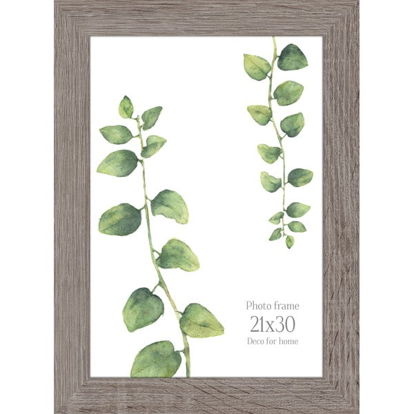 Sivi zidni okvir Styler Narvik, 27 x 36 cm