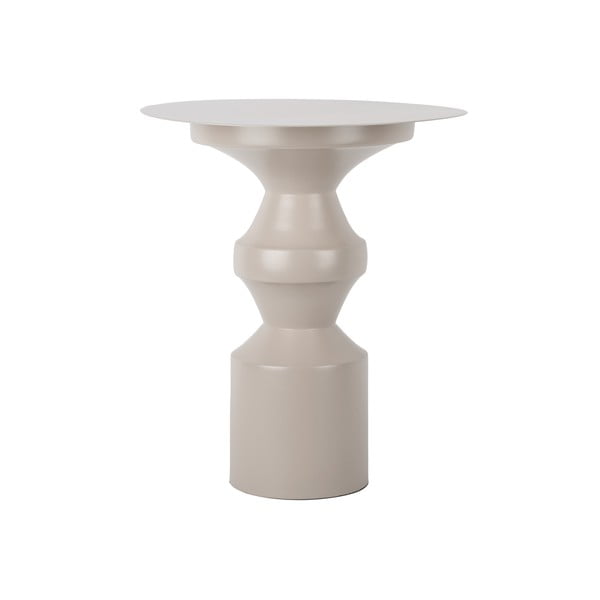 Metalni okrugli pomoćni stolić ø 40,5 cm Šahovski kralj – lajtmotiv