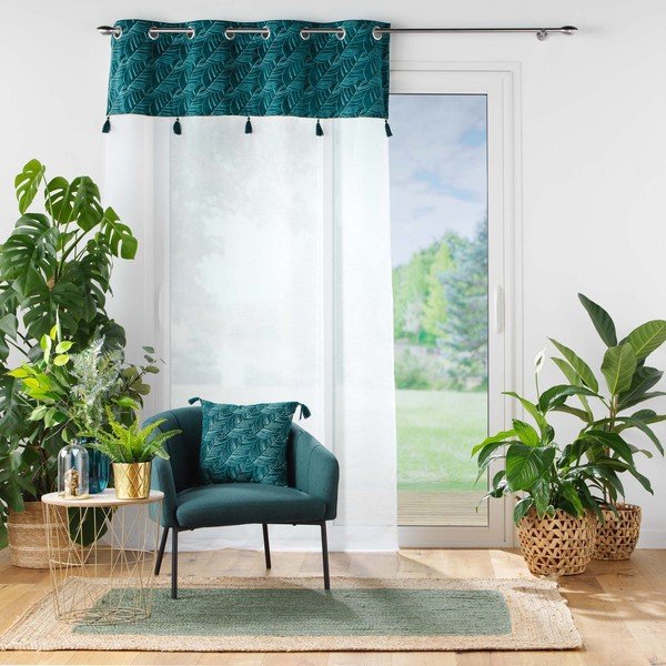 Ukrasni jastuk od samta 40x40 cm Palmina – douceur d'intérieur-image-1