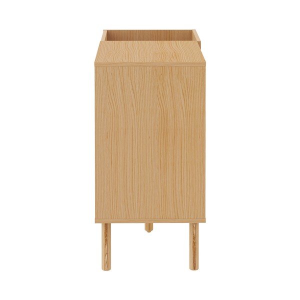 Niska komoda za gramofonske ploče u dekoru hrasta 100x80 cm Viny - TemaHome-image-4