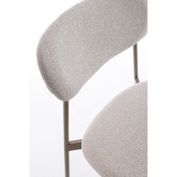 Svjetlo smeđa podstavljena blagovaonska stolica Inka – Yes Everyday-image-1