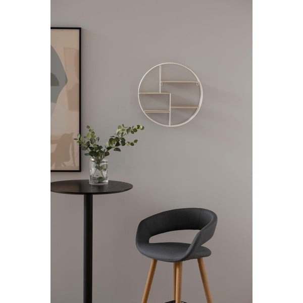 Bijela podna polica od masivne Darkenberg paulovnije - Actona-image-1