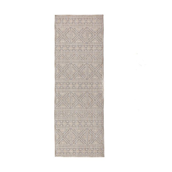 Siva/bež periva staza 58x230 cm Lucia – Flair Rugs