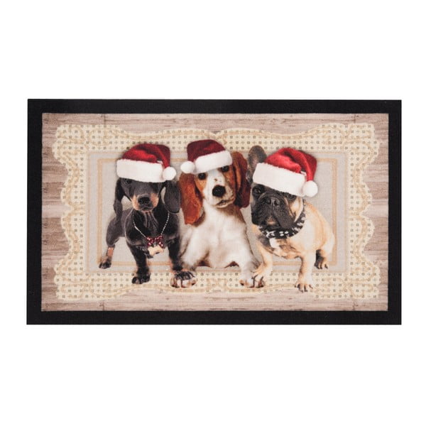 Hanse Home Christmas Dogs II, 45 x 75 cm