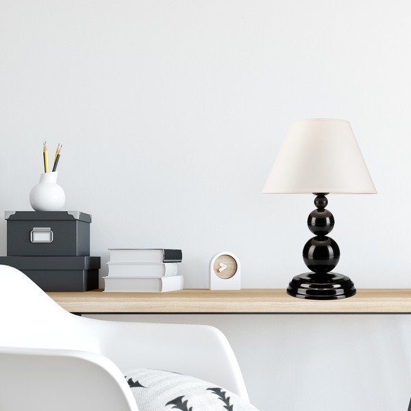 Crna stolna lampa - LAMKUR-image-1
