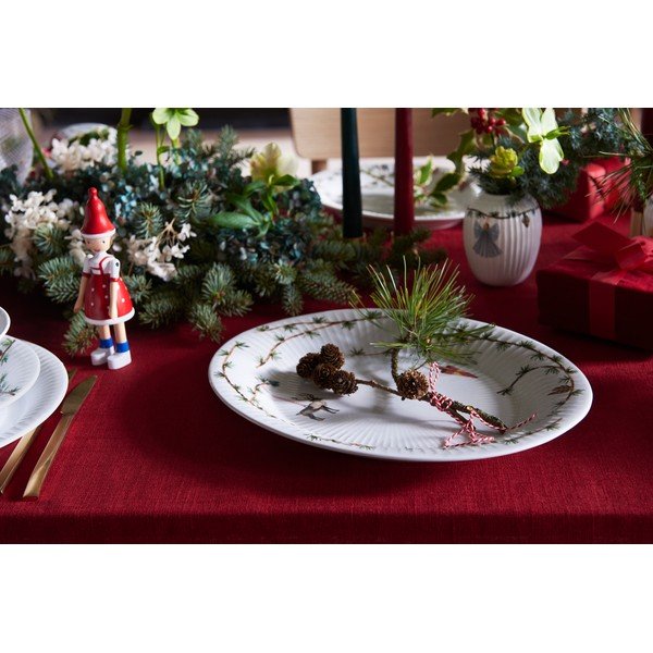 Porculanski pladanj s božićnim motivom 27x34 cm Hammershøi Christmas – Kähler Design-image-1