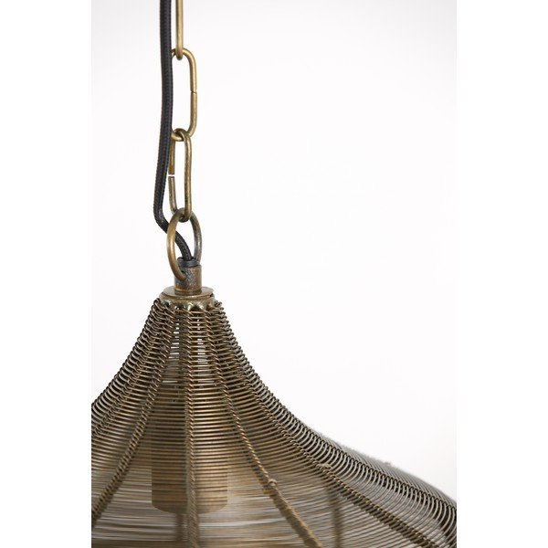 Metalna viseća svjetiljka u brončanoj boji ø 36 cm Alvaro – Light & Living-image-4
