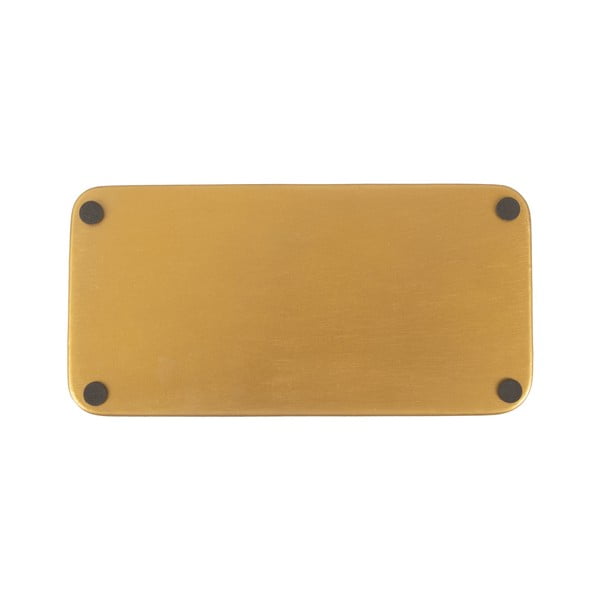 Metalni pladanj u crno-zlatnoj boji PT LIVING Festive, 13 x 25 cm-image-2