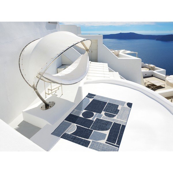 Tamnoplavi vanjski tepih Universal Azul, 80 x 150 cm-image-1
