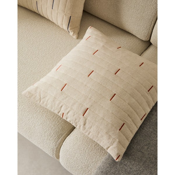 Ukrasna jastučnica od mješavine lana 45x45 cm Blaina – Kave Home-image-1