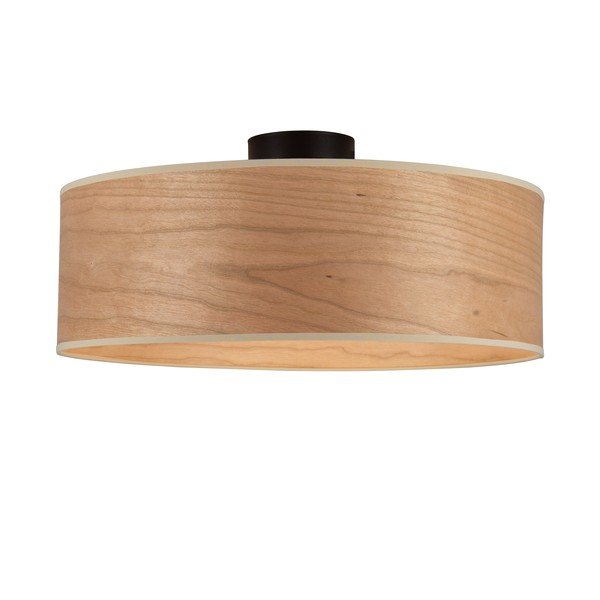 Stropna svjetiljka od trešnjinog furnira Sotto Luce TSURI XL, ø 45 cm-image-1