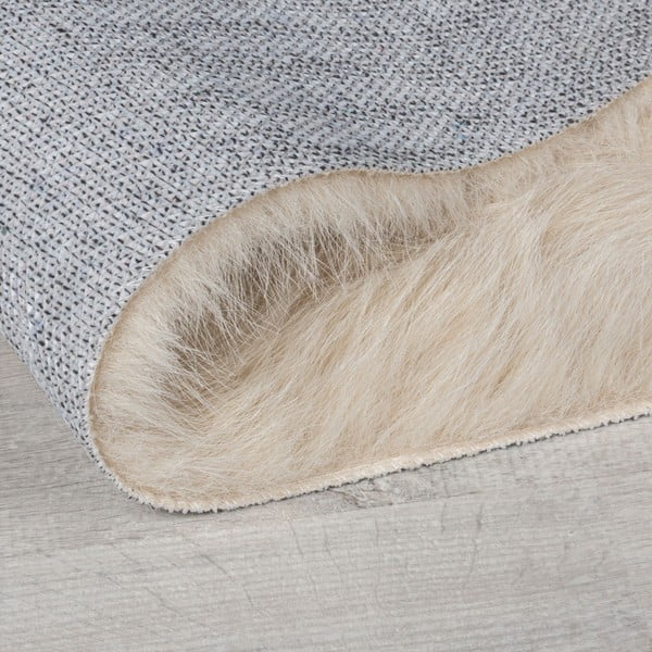 Krem sintetičko krzno 160x230 cm Waffle Faux Fur – Flair Rugs-image-3