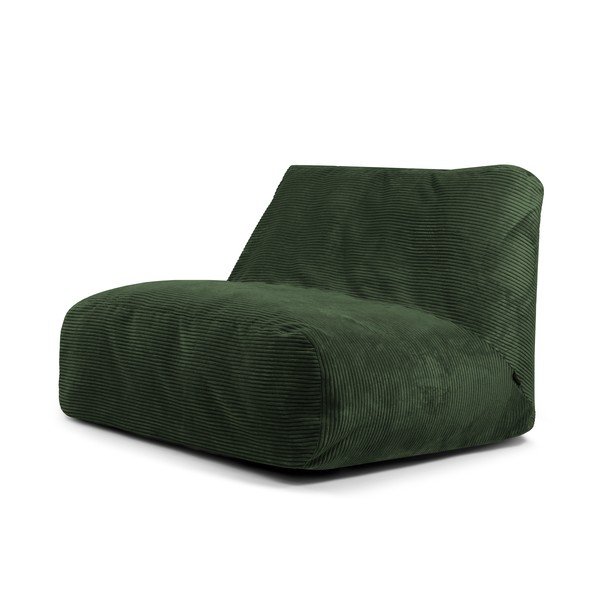 Zelena vreća za sjedenje od samta Sofa Tube – SLOWDOWN