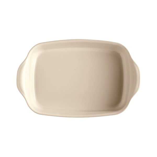 Pravokutna posuda za pečenje u boji slonovače Emile Henry, 36,5 x 23,5 cm-image-1