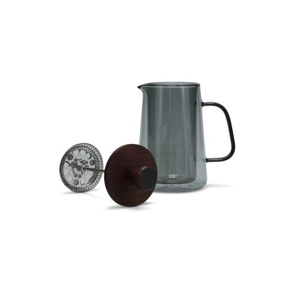 Sivi stakleni moka lonac za pripremu kave 350 ml Luma – S|P Collection-image-2