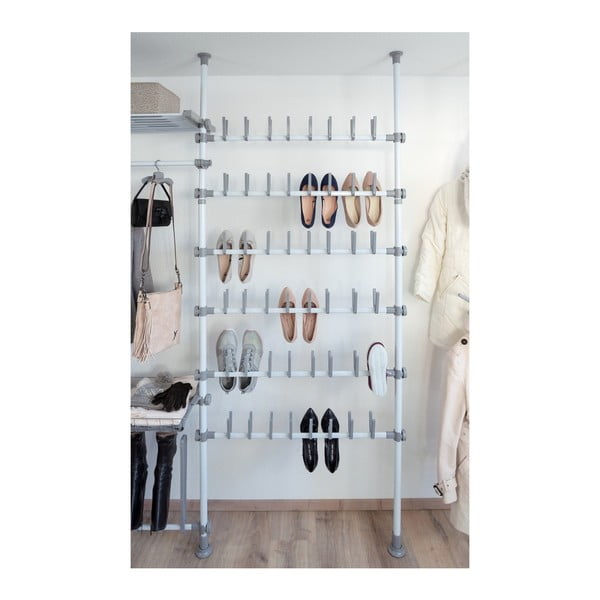 Bijeli metalni teleskopski stalak za cipele Herkules – Wenko-image-3