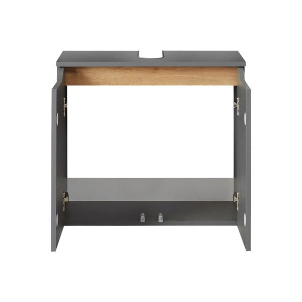 Sivi ormarić za umivaonik 60x53 cm Set 357 - Pelipal-image-2