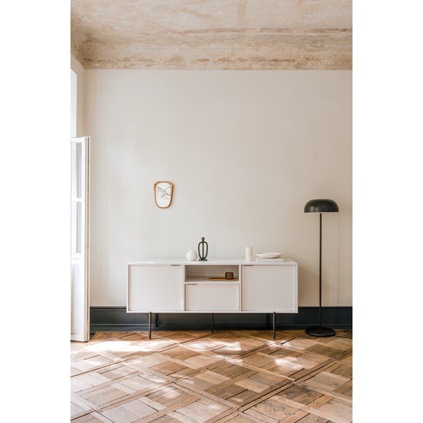 Sivo-bež TV komoda 180x79x50 cm Bau – noo.ma-image-1