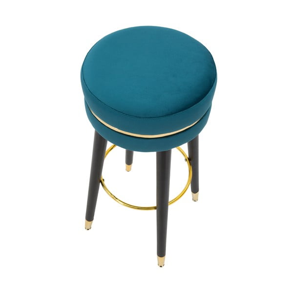 Tirkizna podstavljena barska stolica (visine sjedala 74 cm) Paris – Mauro Ferretti-image-2