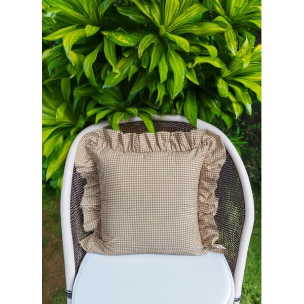 Pamučna ukrasna jastučnica 45x45 cm Ruffled – Mila Home-image-1