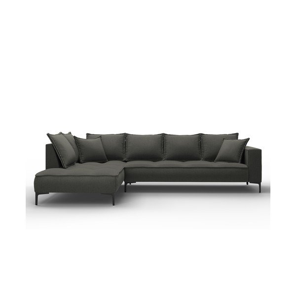 Tamno siva kutna garnitura Interieurs 86 Zelda, lijevi kut-image-2