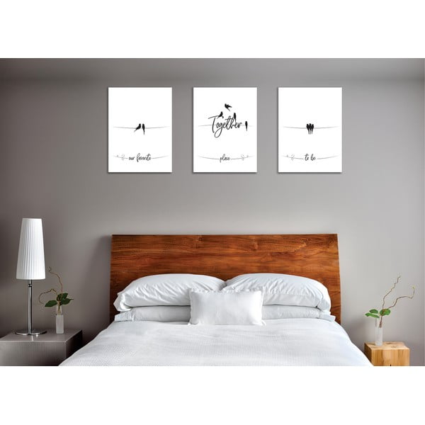 Slike u setu od 3 komada 30x40 cm - Wallity-image-2