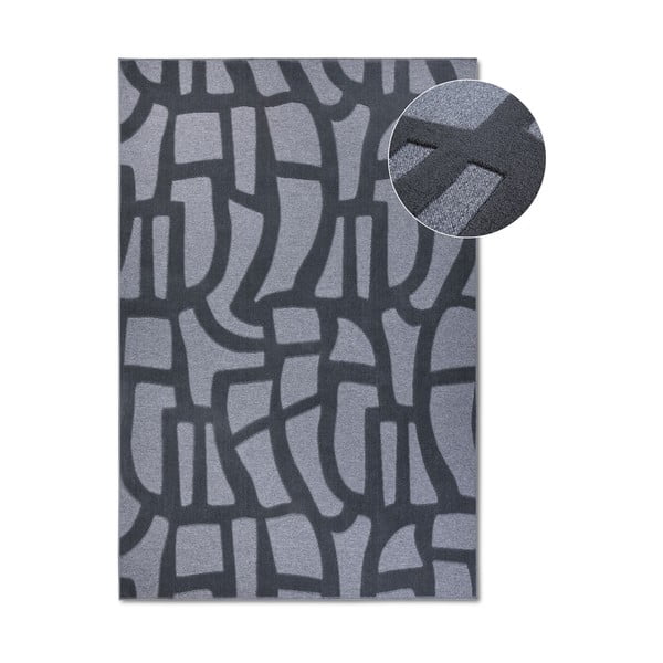 Tamno plavi tepih od recikliranih vlakna 160x230 cm Therese – Villeroy&Boch