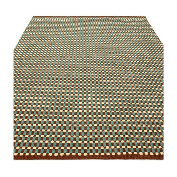 Plavozeleni ručno rađen tepih od mješavine vune 200x290 cm Ember – MADE-image-4