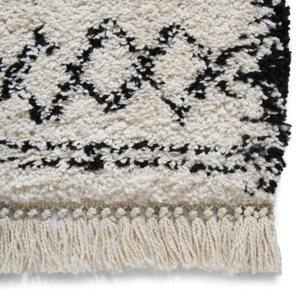 Bijelo-crni tepih Think Rugs Boho Lami Black &amp; White, 160 x 230 cm-image-3