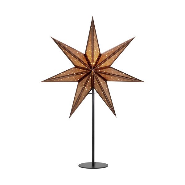 Smeđi božićni svjetlosni ukras – Markslöjd