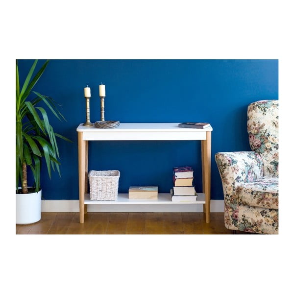 Bijeli konzolni stolić Ragaba Ashme, širina 105 cm-image-1