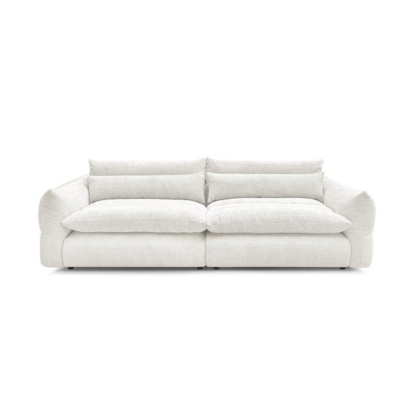 Bijela sofa od šenila 276 cm Neil – Bobochic Paris