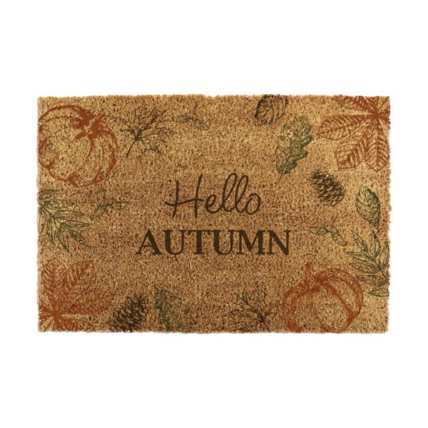 Otirač od kokosovih vlakana 40x60 cm Hello Autumn – Artsy Doormats