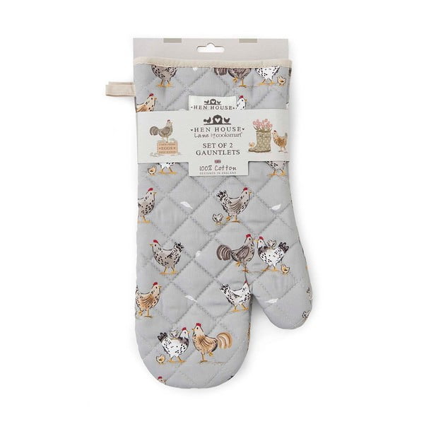 Pamučne kuhinjske rukavice u setu 2 kom Hen House – Cooksmart ®-image-2