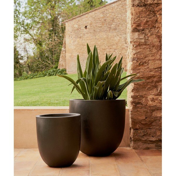 Betonska ukrasna tegla za cvijeće ø 54 cm Aiguablava – Kave Home-image-1